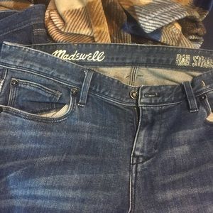 2pair of madewell jeans